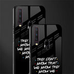 they don't know that we know - friends glass case for vivo y12 image-2