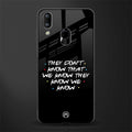 they don't know that we know - friends glass case for vivo y93 image