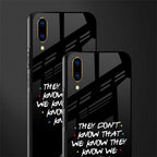 they don't know that we know - friends glass case for vivo v11 pro image-2