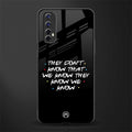 they don't know that we know - friends glass case for realme narzo 20 pro image