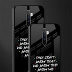 they don't know that we know - friends glass case for realme x2 pro image-2