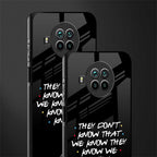 they don't know that we know - friends glass case for mi 10i image-2