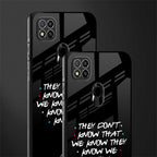 they don't know that we know - friends glass case for redmi 9c image-2