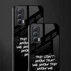 they don't know that we know - friends glass case for realme x7 image-2