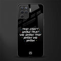 they don't know that we know - friends glass case for oppo f19 pro image