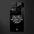 they don't know that we know - friends glass case for realme narzo 30 5g image