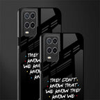 they don't know that we know - friends glass case for oppo a54 image-2