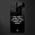 they don't know that we know - friends glass case for mi 10t 5g image