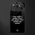 they don't know that we know - friends glass case for mi 11 ultra 5g image
