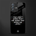 they don't know that we know - friends glass case for vivo v23 pro 5g image