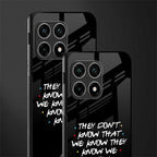 they don't know that we know - friends glass case for oneplus 10 pro 5g image-2