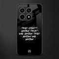 they don't know that we know - friends glass case for oneplus 10 pro 5g image