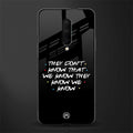 they don't know that we know - friends glass case for oneplus 7 pro image
