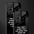 they don't know that we know - friends glass case for vivo x70 image-2