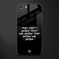 they don't know that we know - friends glass case for iphone 6 plus image