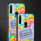 ticket to happiness glass case for realme narzo 10a image-2