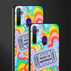 ticket to happiness glass case for realme narzo 10 image-2