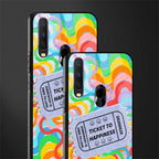 ticket to happiness glass case for vivo y17 image-2
