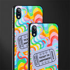 ticket to happiness glass case for vivo y91i image-2