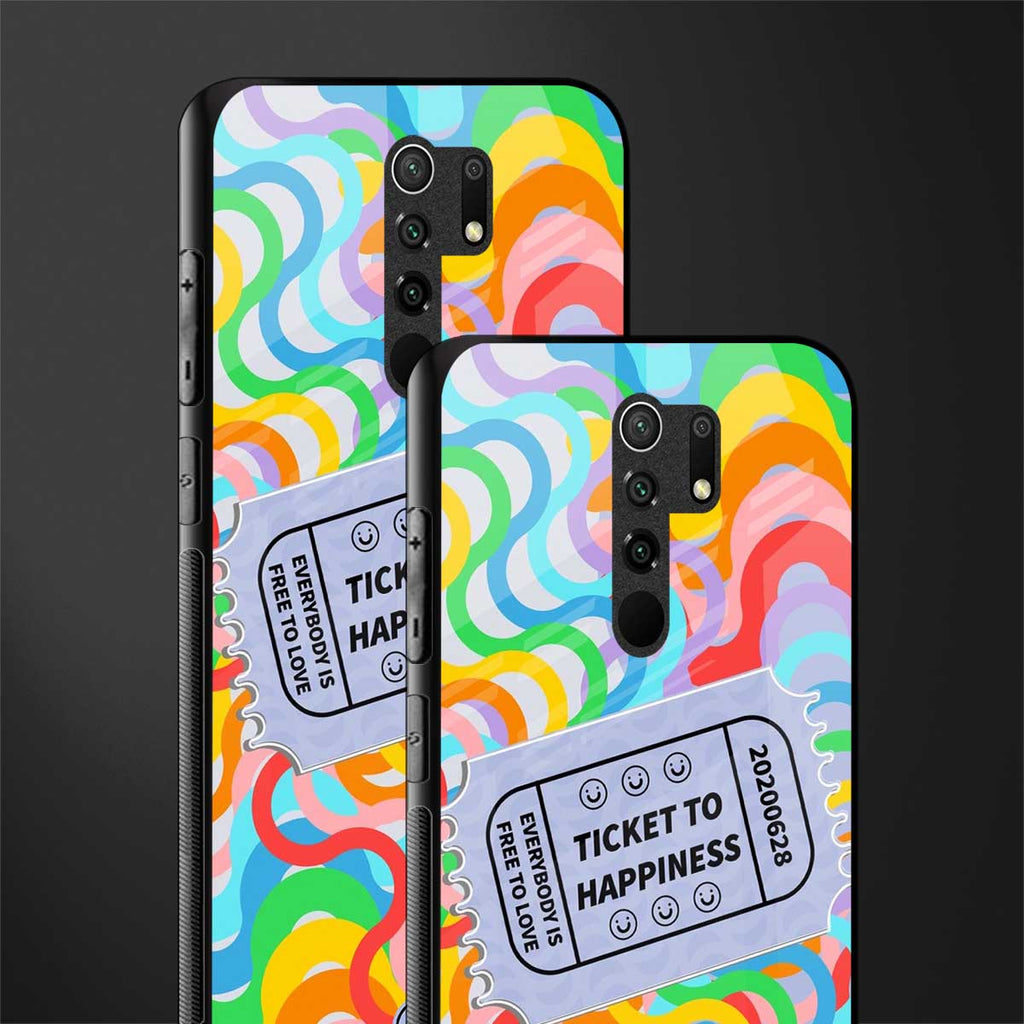 ticket to happiness glass case for poco m2 image-2