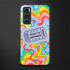 ticket to happiness glass case for vivo v20 se image