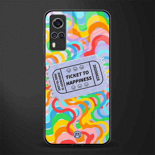 ticket to happiness glass case for vivo y51 image