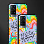 ticket to happiness glass case for vivo x60 image-2