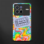 ticket to happiness glass case for vivo x80 image