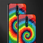 tie and dye glass case for oppo f11 image-2