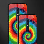 tie and dye glass case for vivo v17 pro image-2