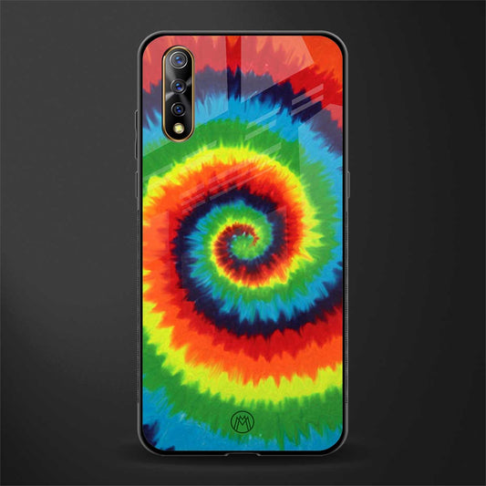 tie and dye glass case for vivo z1x image