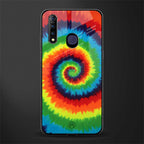 tie and dye glass case for vivo z1 pro image