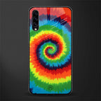 tie and dye glass case for samsung galaxy a30s image