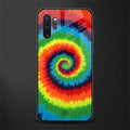 tie and dye glass case for samsung galaxy note 10 plus image