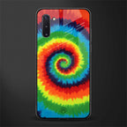tie and dye glass case for samsung galaxy note 10 image