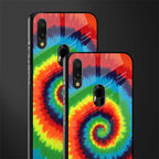 tie and dye glass case for redmi y3 image-2