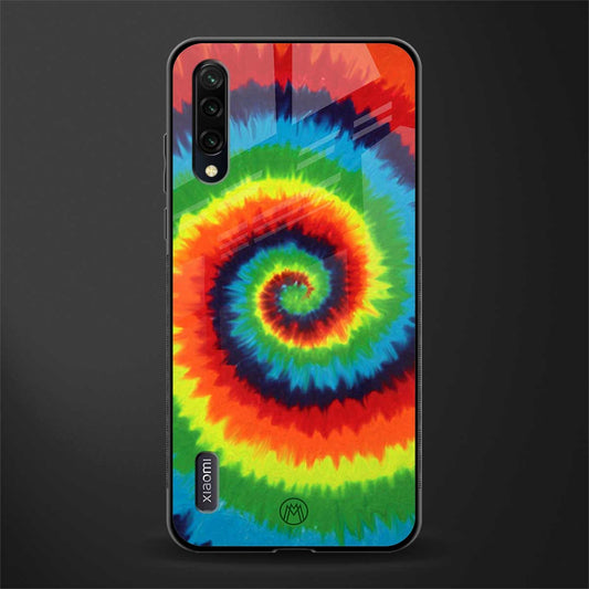 tie and dye glass case for mi a3 redmi a3 image