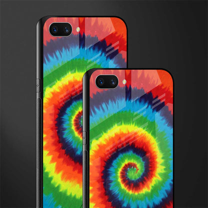 tie and dye glass case for realme c1 image-2