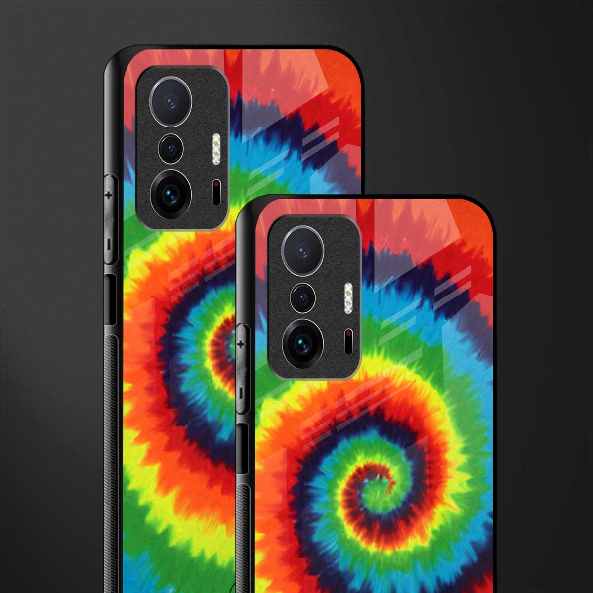 tie and dye glass case for mi 11t pro 5g image-2