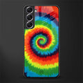 tie and dye glass case for samsung galaxy s22 plus 5g image