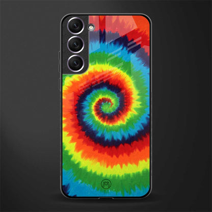 tie and dye glass case for samsung galaxy s21 fe 5g image