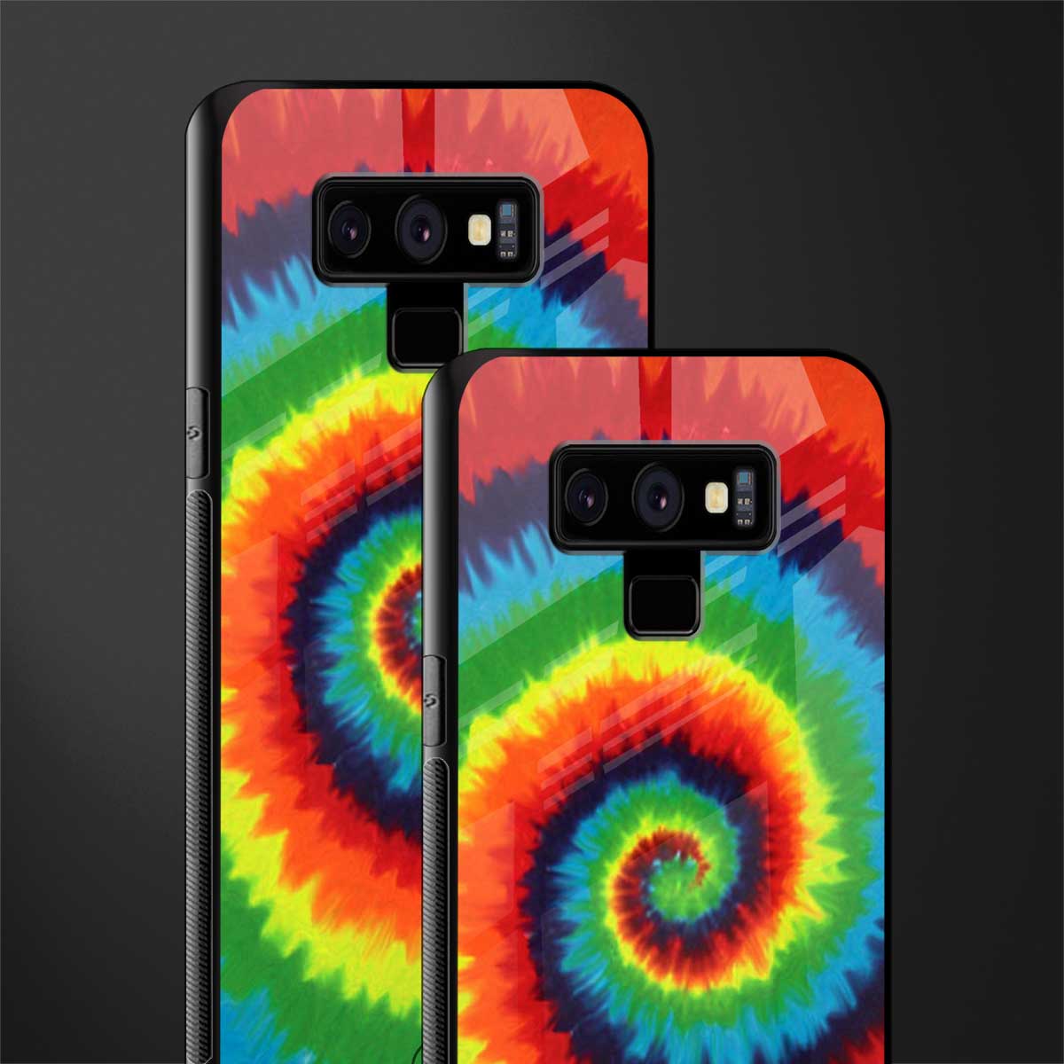 tie and dye glass case for samsung galaxy note 9 image-2