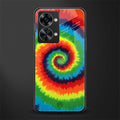 tie and dye glass case for phone case | glass case for oneplus nord 2t 5g