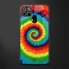 tie and dye glass case for realme c25 realme c25s image