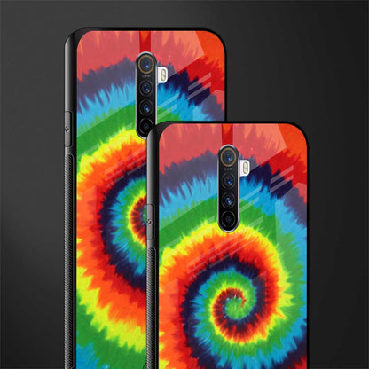 tie and dye glass case for realme x2 pro