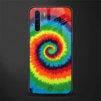 tie and dye glass case for oppo f15