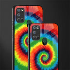 tie and dye glass case for realme 7i image-2