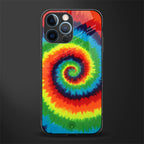 tie and dye glass case for iphone 12 pro image