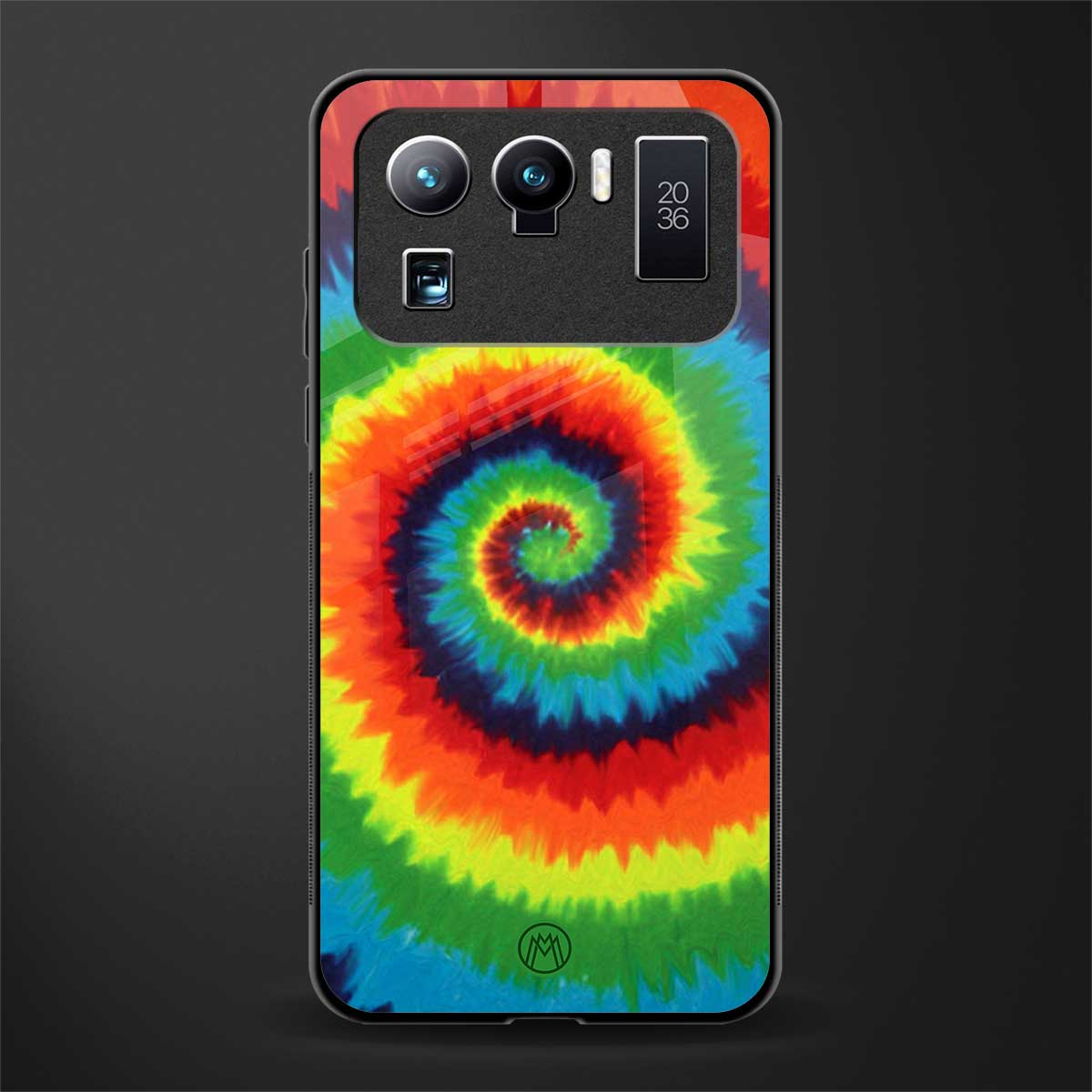 tie and dye glass case for mi 11 ultra 5g image