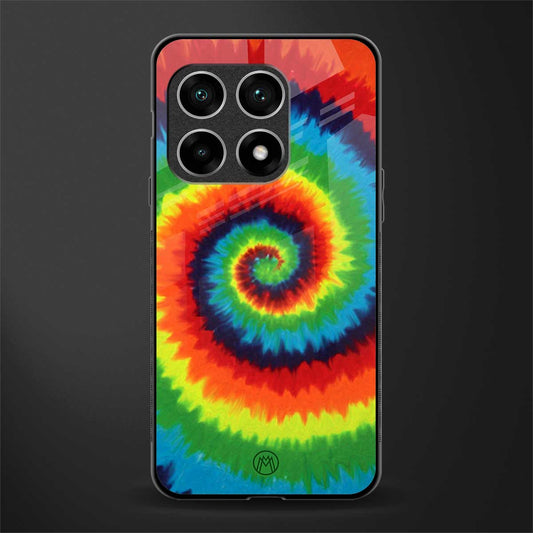 tie and dye glass case for oneplus 10 pro 5g image